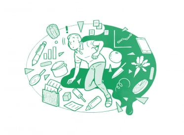 A big corporation and the creative community merge for new ideas.