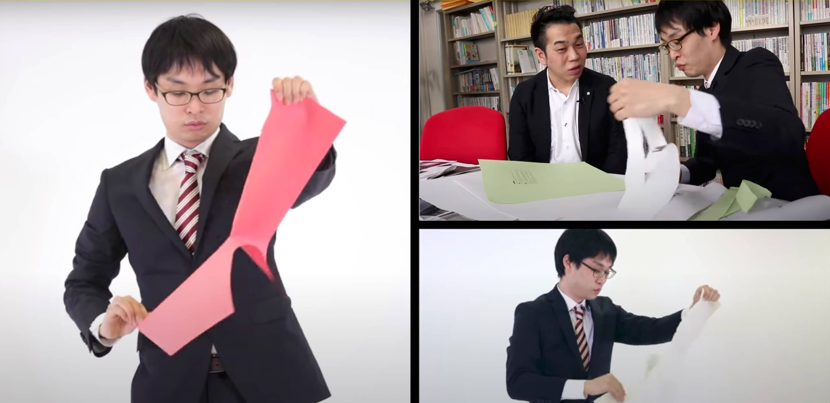グランプリ受賞作品「至高の紙を求めて -紙破り演奏家福井周一の挑戦-」